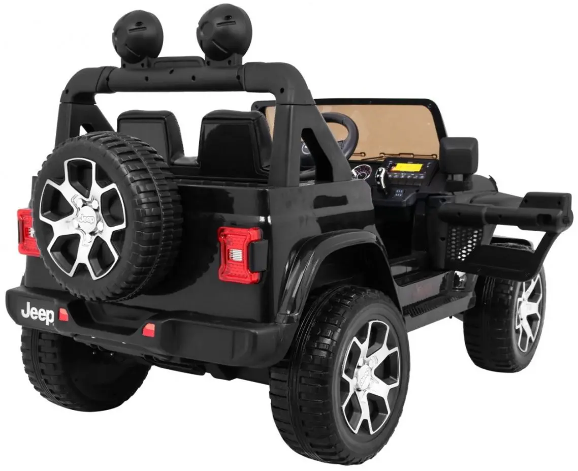Masinuta electrica Ramiz Wrangler Rubicon (Black)