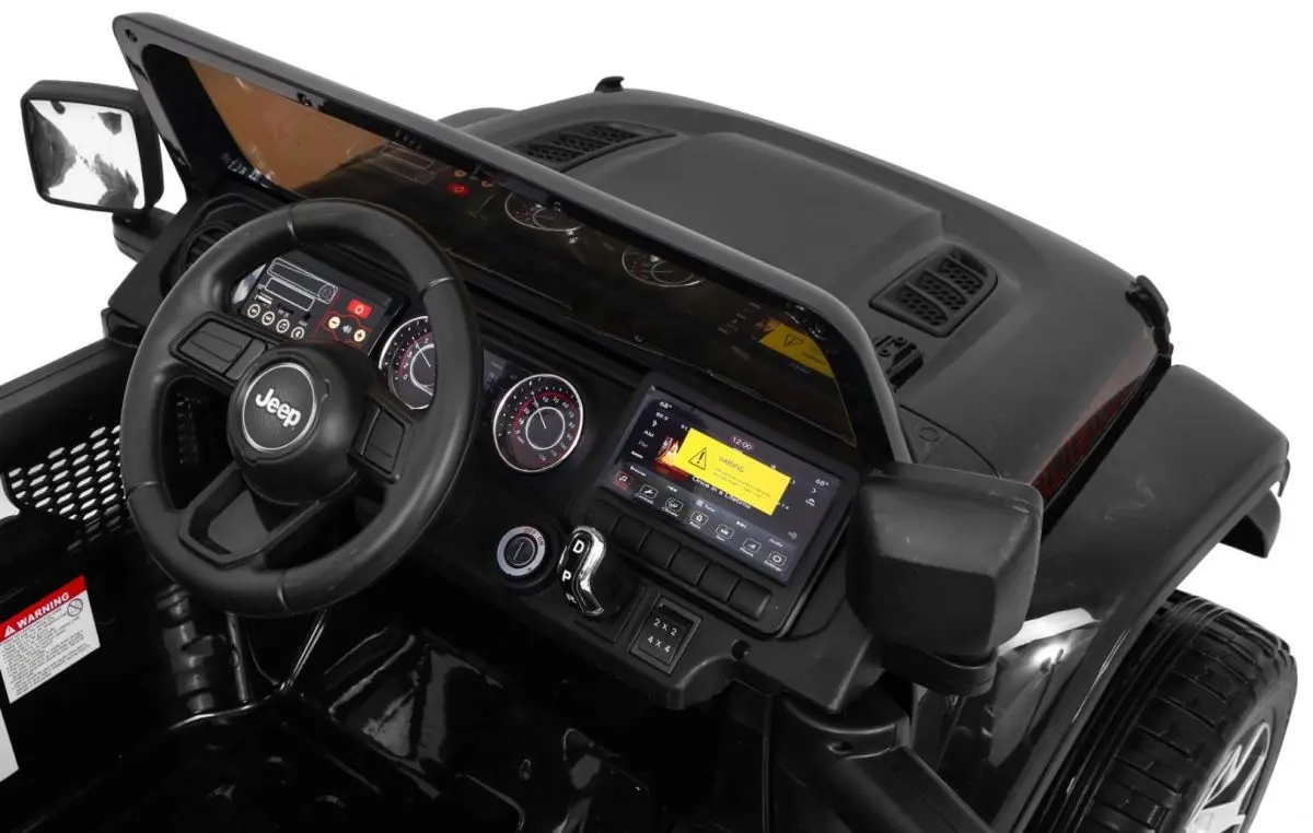 Masinuta electrica Ramiz Wrangler Rubicon (Black)