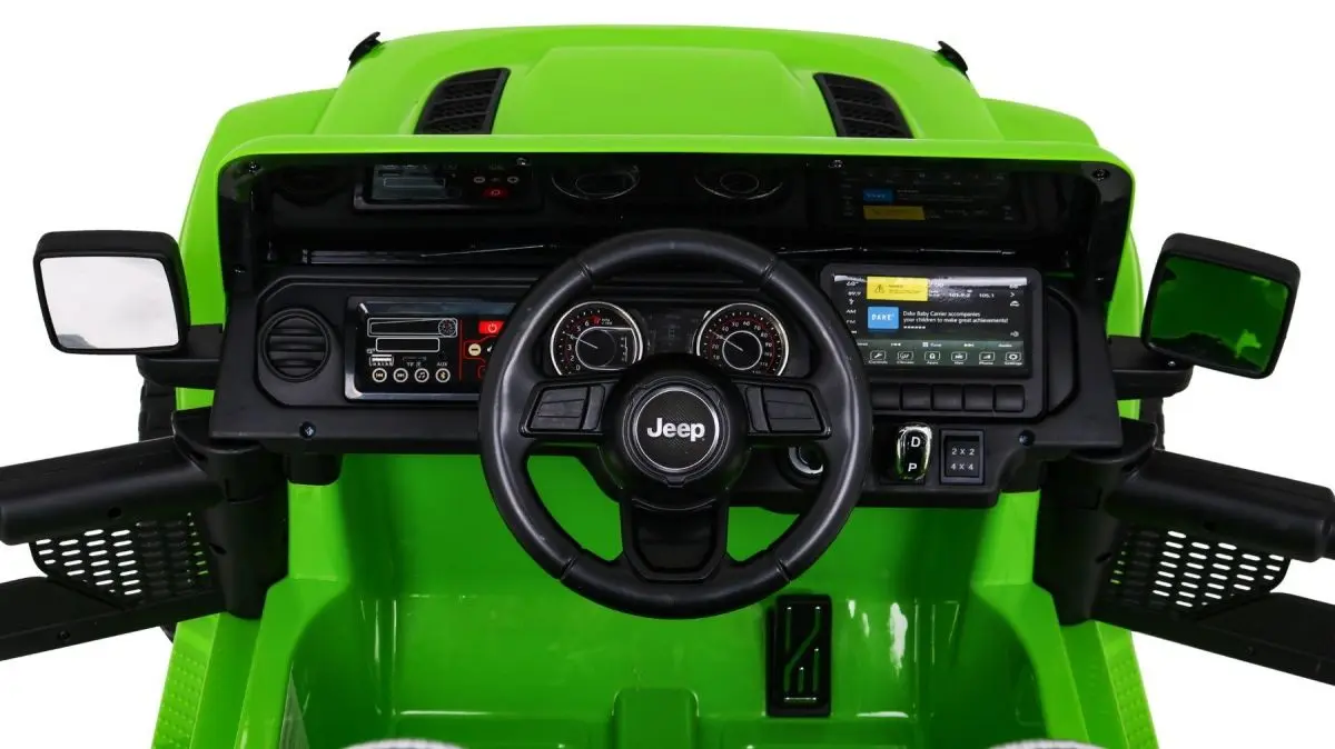 Masinuta electrica Ramiz Wrangler Rubicon (Green)