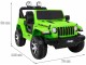 Masinuta electrica Ramiz Wrangler Rubicon (Green)