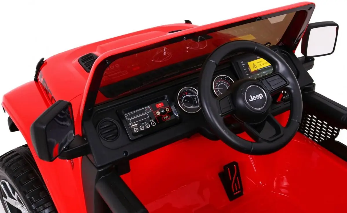 Masinuta electrica Ramiz Wrangler Rubicon (Red)