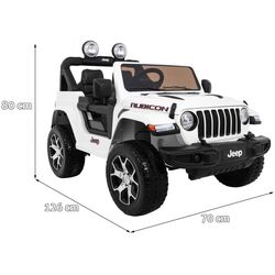 Электромобиль Ramiz Wrangler Rubicon (White) Thumb