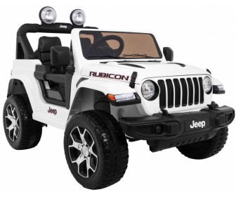 Masinuta electrica Ramiz Wrangler Rubicon (White)