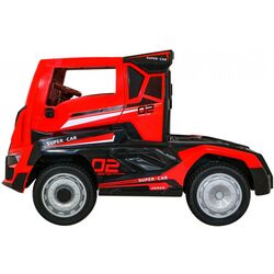 Maşinuţă electrică cu remorcă Ramiz Super Truck (Red/Black) Thumb