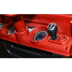 Maşinuţă electrică cu remorcă Ramiz Super Truck (Red/Black) Thumb