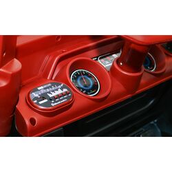 Maşinuţă electrică cu remorcă Ramiz Super Truck (Red/Black) Thumb