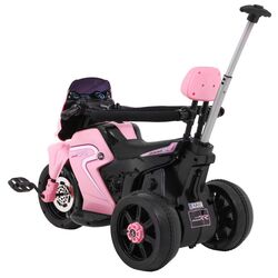Электромотоцикл 2в1 Ramiz Pusher (Pink) Thumb