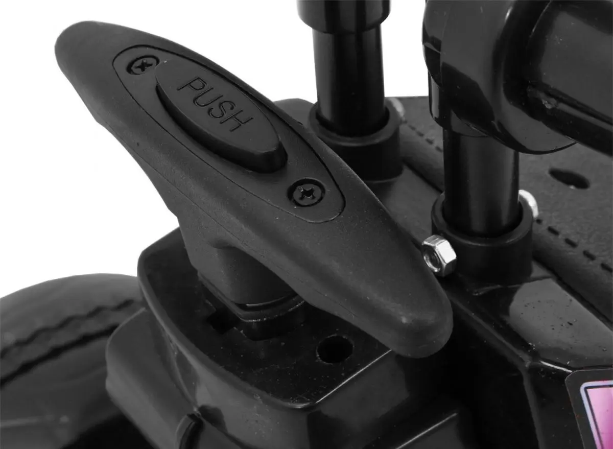 Электромотоцикл 2в1 Ramiz Pusher (Pink) - 8