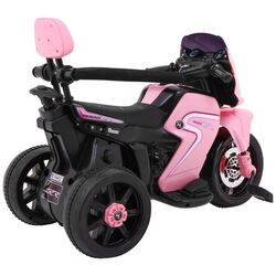 Электромотоцикл 2в1 Ramiz Pusher (Pink) Thumb