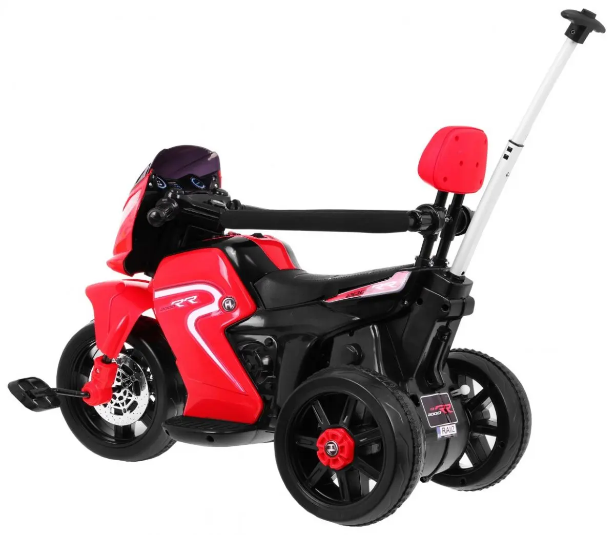 Электромотоцикл 2в1 Ramiz Pusher (Red) - 3