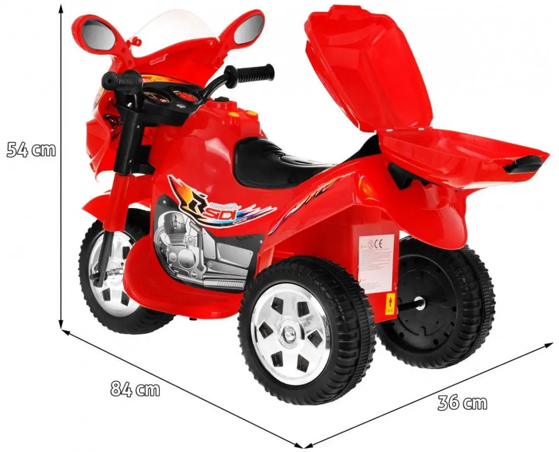 Motocicletă electrică Ramiz BJX-088 (Red/Black)
