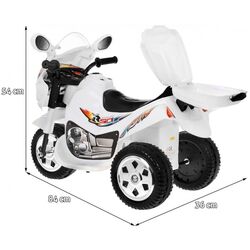 Motocicletă electrică Ramiz BJX-088 (White/Black) Thumb
