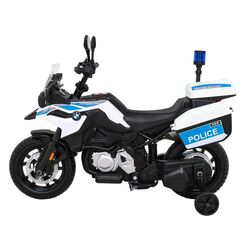 Motocicletă electrică Ramiz BMW F850 GS Police (White/Blue) Thumb