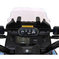 Motocicletă electrică Ramiz BMW F850 GS Police (White/Blue) Thumb
