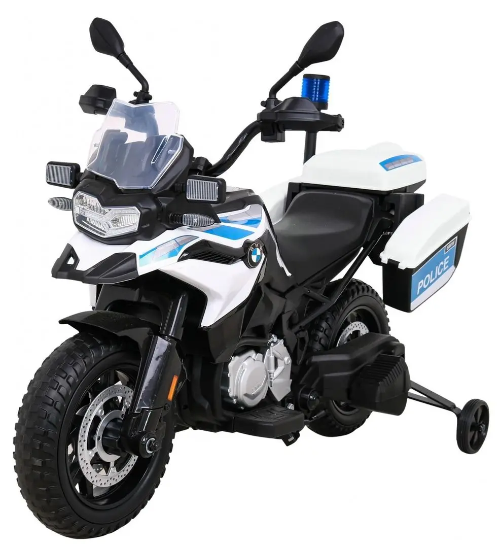 Motocicletă electrică Ramiz BMW F850 GS Police (White/Blue)