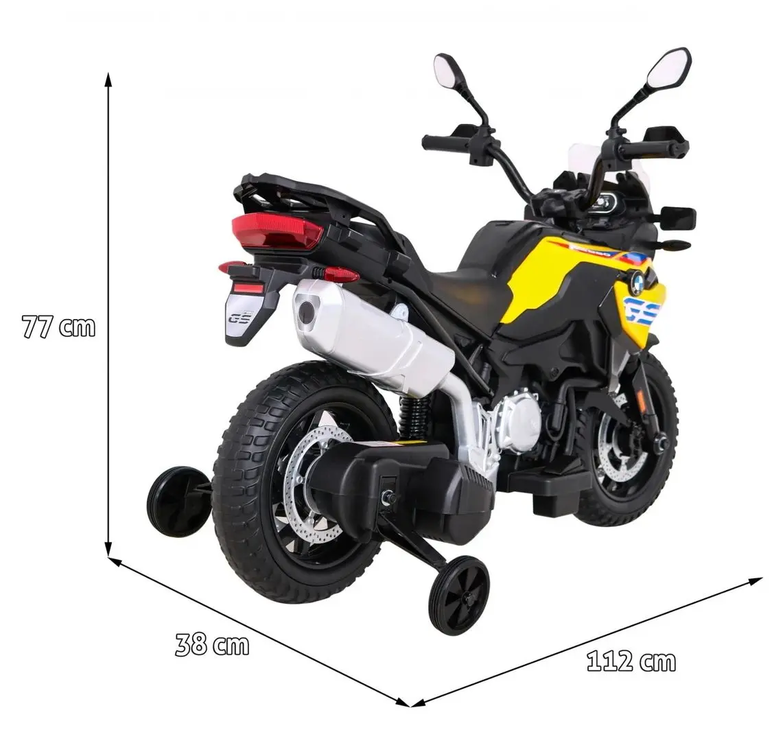 Motocicletă electrică Ramiz BMW F850 GS (Yellow)