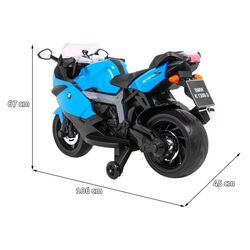 Motocicletă electrică Ramiz BMW K1300S (Blue) Thumb