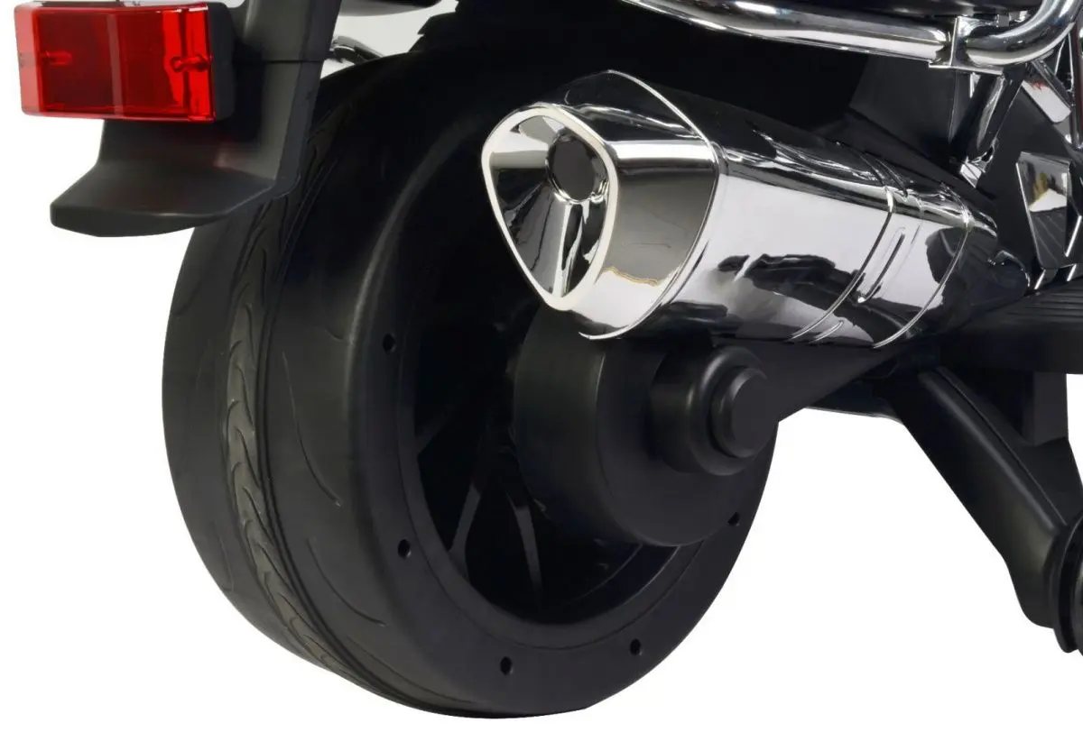 Электромотоцикл Ramiz BMW Police (Silver/Blue) - 6