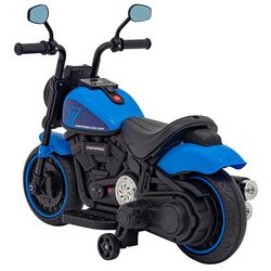 Motocicleta electrica Ramiz Chopper Faster (Blue) Thumb
