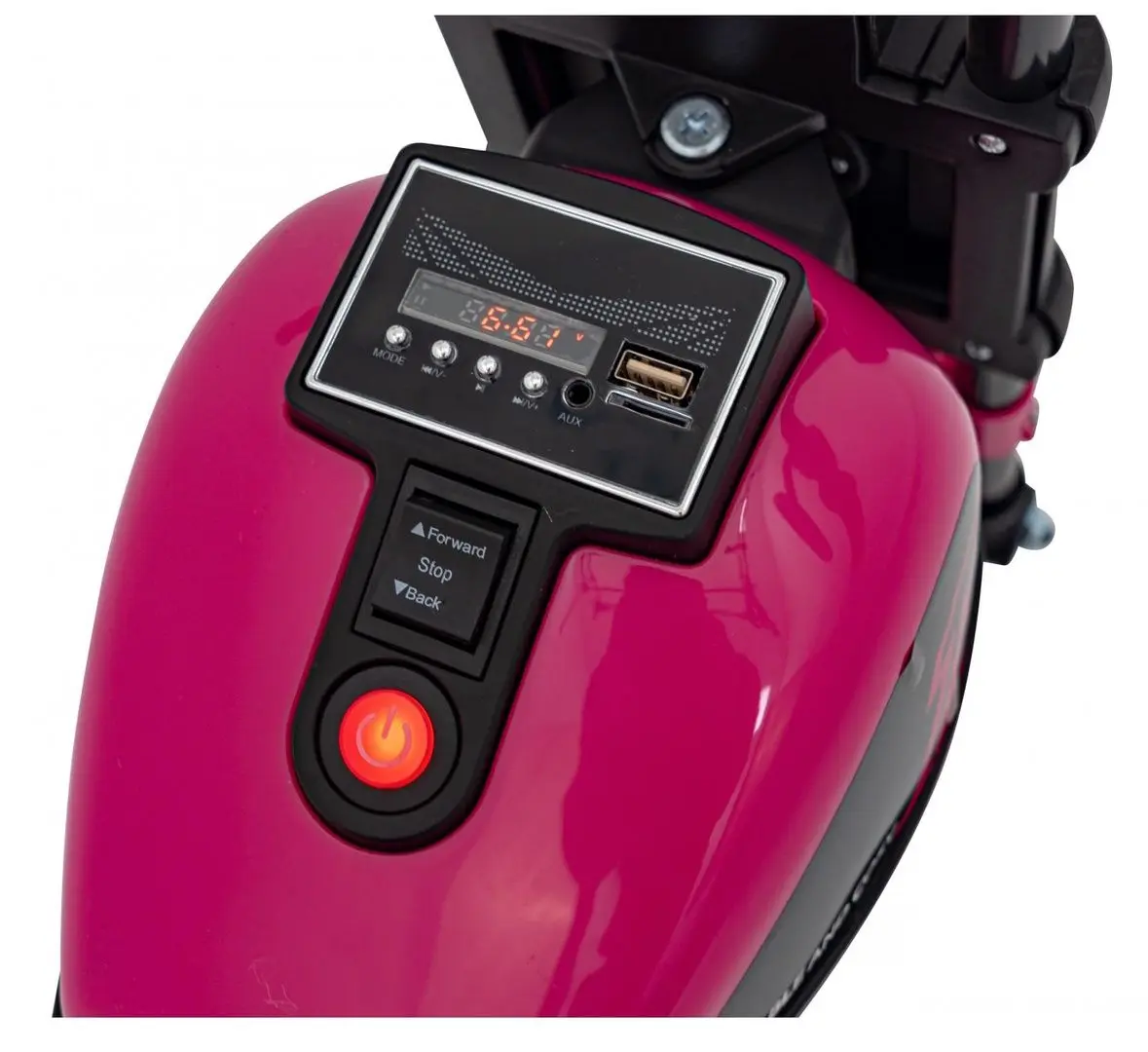 Motocicleta electrica Ramiz Chopper Faster (Pink)