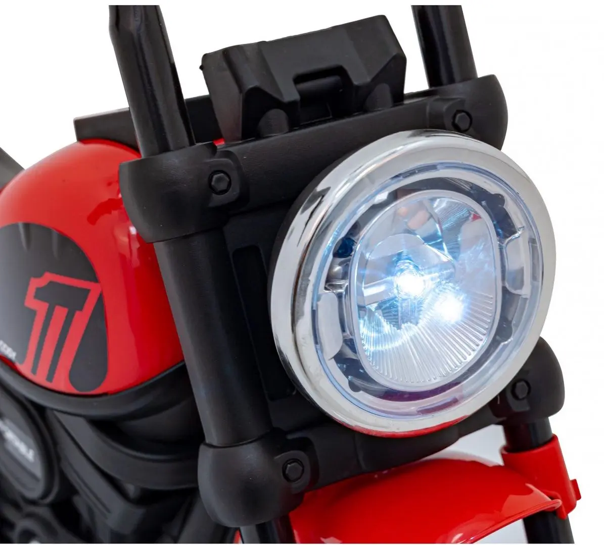 Motocicleta electrica Ramiz Chopper Faster (Red)