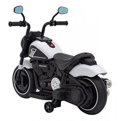 Motocicleta electrica Ramiz Chopper Faster (White) Thumb