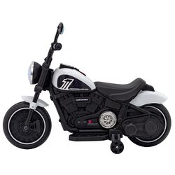 Motocicleta electrica Ramiz Chopper Faster (White) Thumb