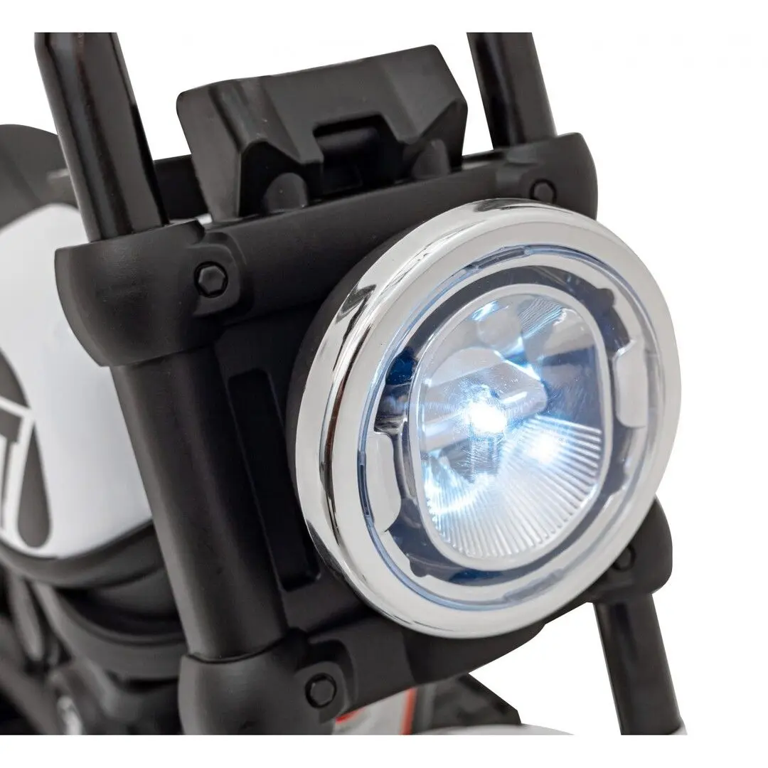 Motocicleta electrica Ramiz Chopper Faster (White)