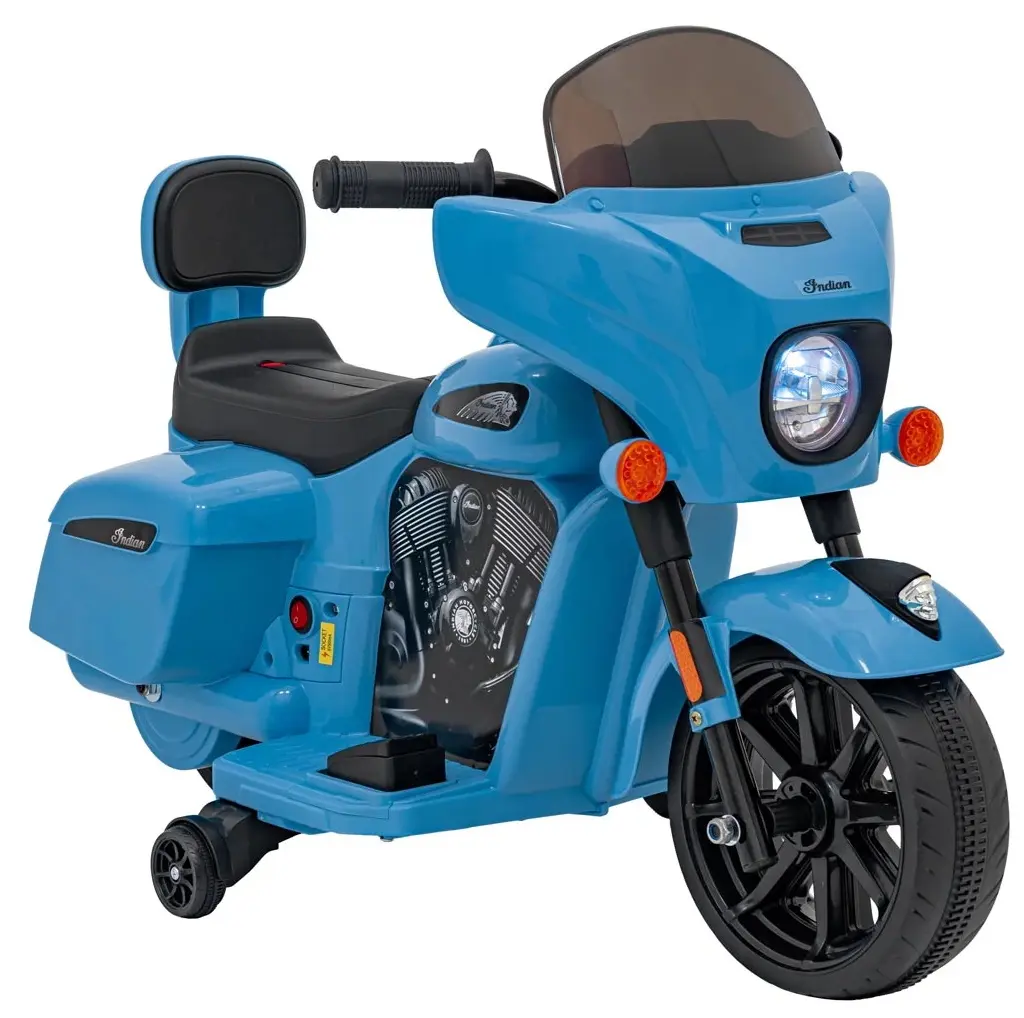 Электромотоцикл Ramiz Chopper Indian (Blue)