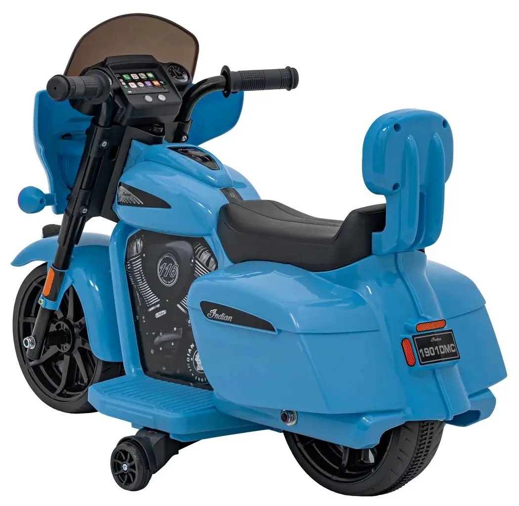 Электромотоцикл Ramiz Chopper Indian (Blue)