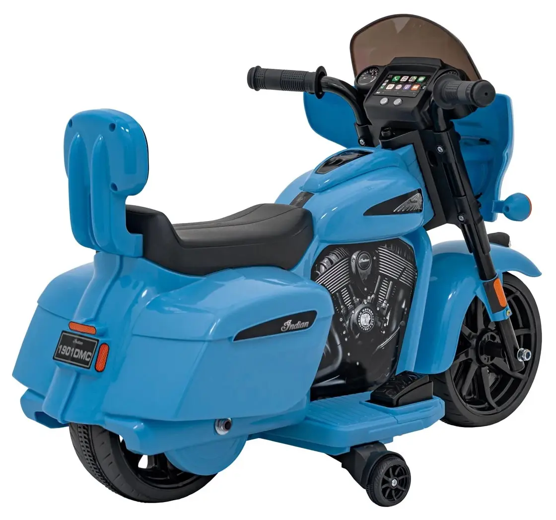 Электромотоцикл Ramiz Chopper Indian (Blue)