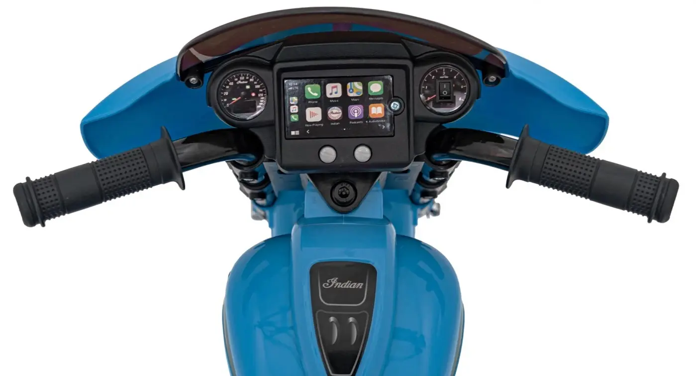 Электромотоцикл Ramiz Chopper Indian (Blue)