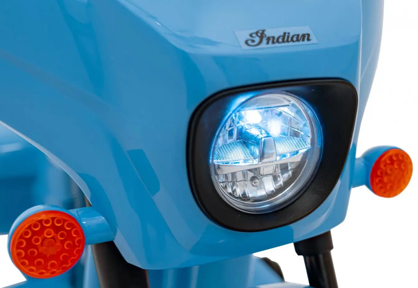 Электромотоцикл Ramiz Chopper Indian (Blue)