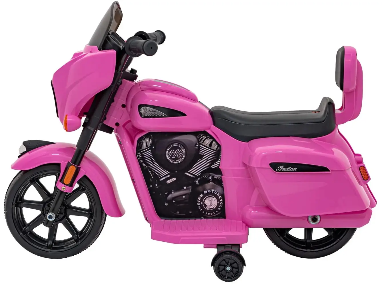 Motocicleta electrica Ramiz Chopper Indian (Pink)