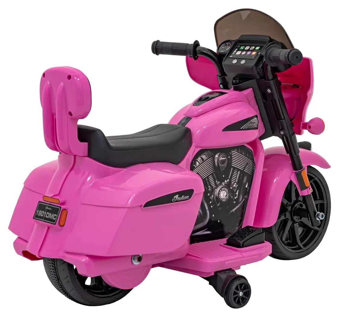 Motocicleta electrica Ramiz Chopper Indian (Pink)