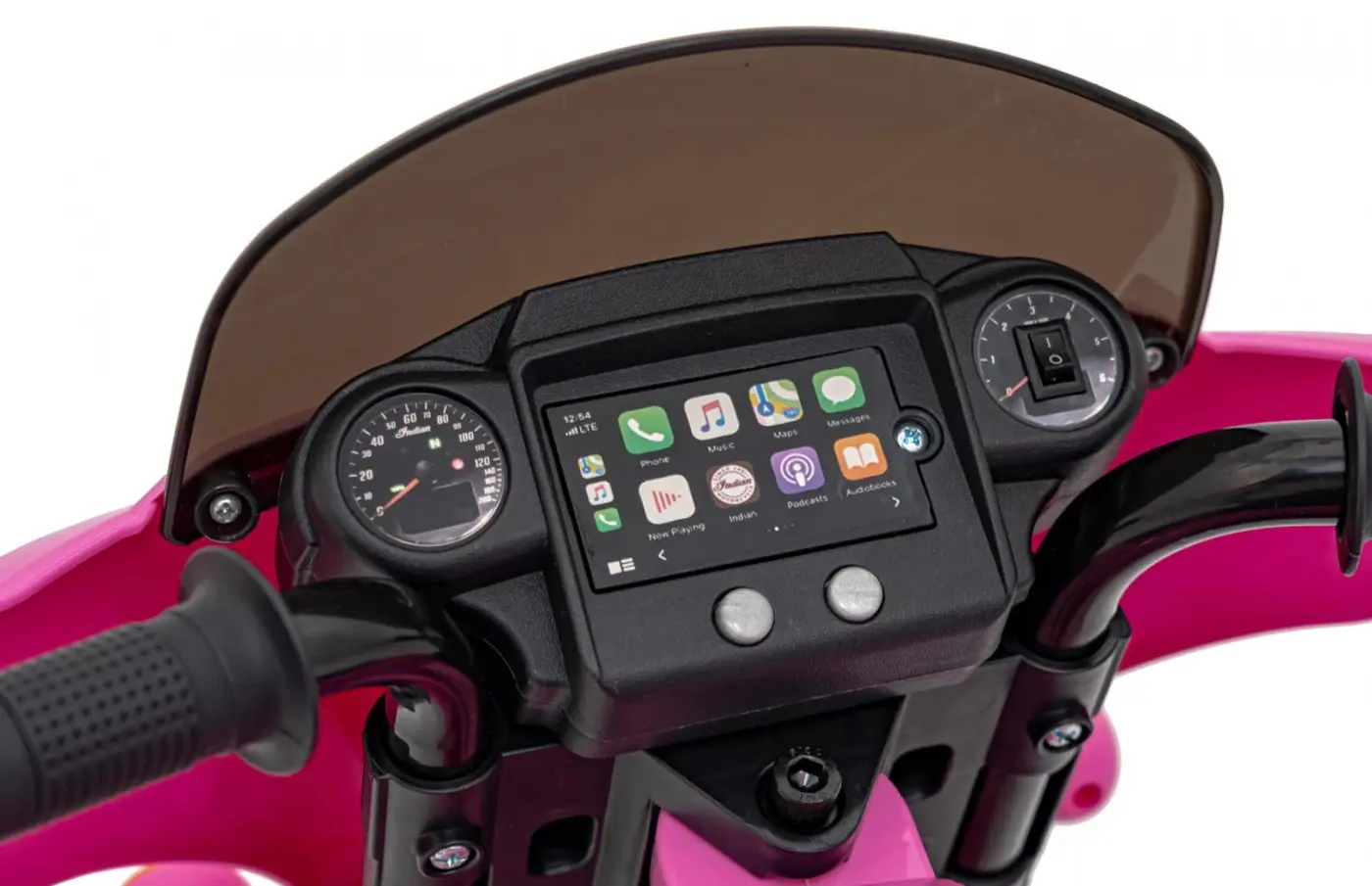 Motocicleta electrica Ramiz Chopper Indian (Pink)