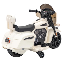 Motocicleta electrica Ramiz Chopper Indian (White) Thumb