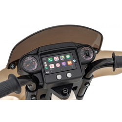 Motocicleta electrica Ramiz Chopper Indian (White) Thumb