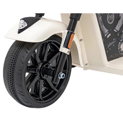 Motocicleta electrica Ramiz Chopper Indian (White) Thumb