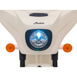Motocicleta electrica Ramiz Chopper Indian (White) Thumb