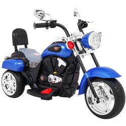 Электромотоцикл Ramiz Chopper NightBike (Blue) Thumb