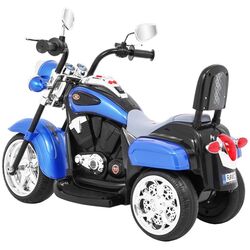 Электромотоцикл Ramiz Chopper NightBike (Blue) Thumb