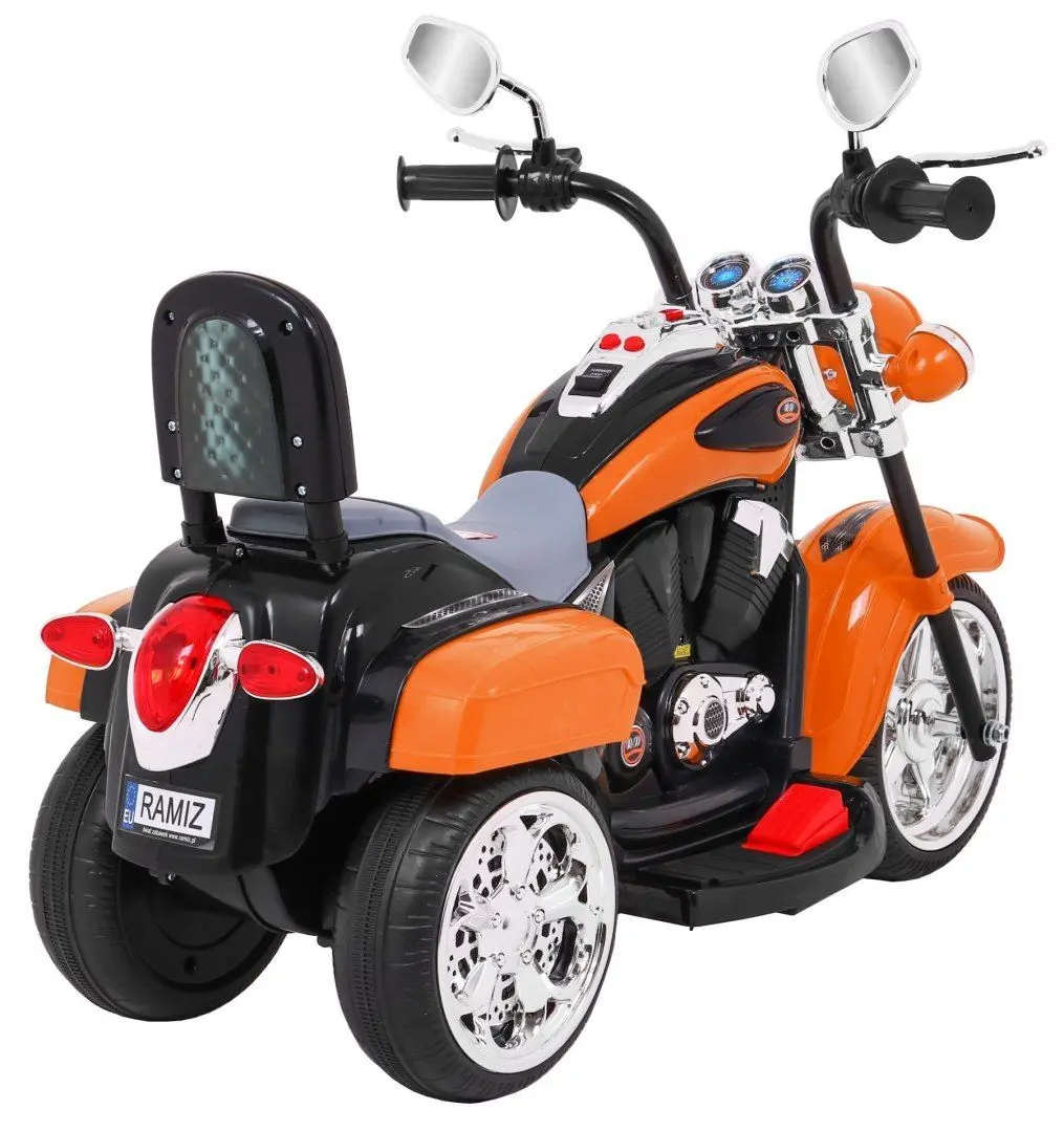 Motocicletă electrică Ramiz Chopper NightBike (Orange)