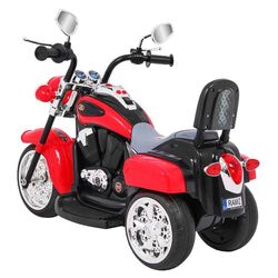 Motocicleta electrica Ramiz Chopper NightBike (Red) Thumb