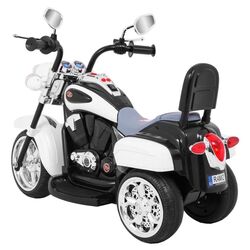 Motocicleta electrica Ramiz Chopper NightBike (White) Thumb