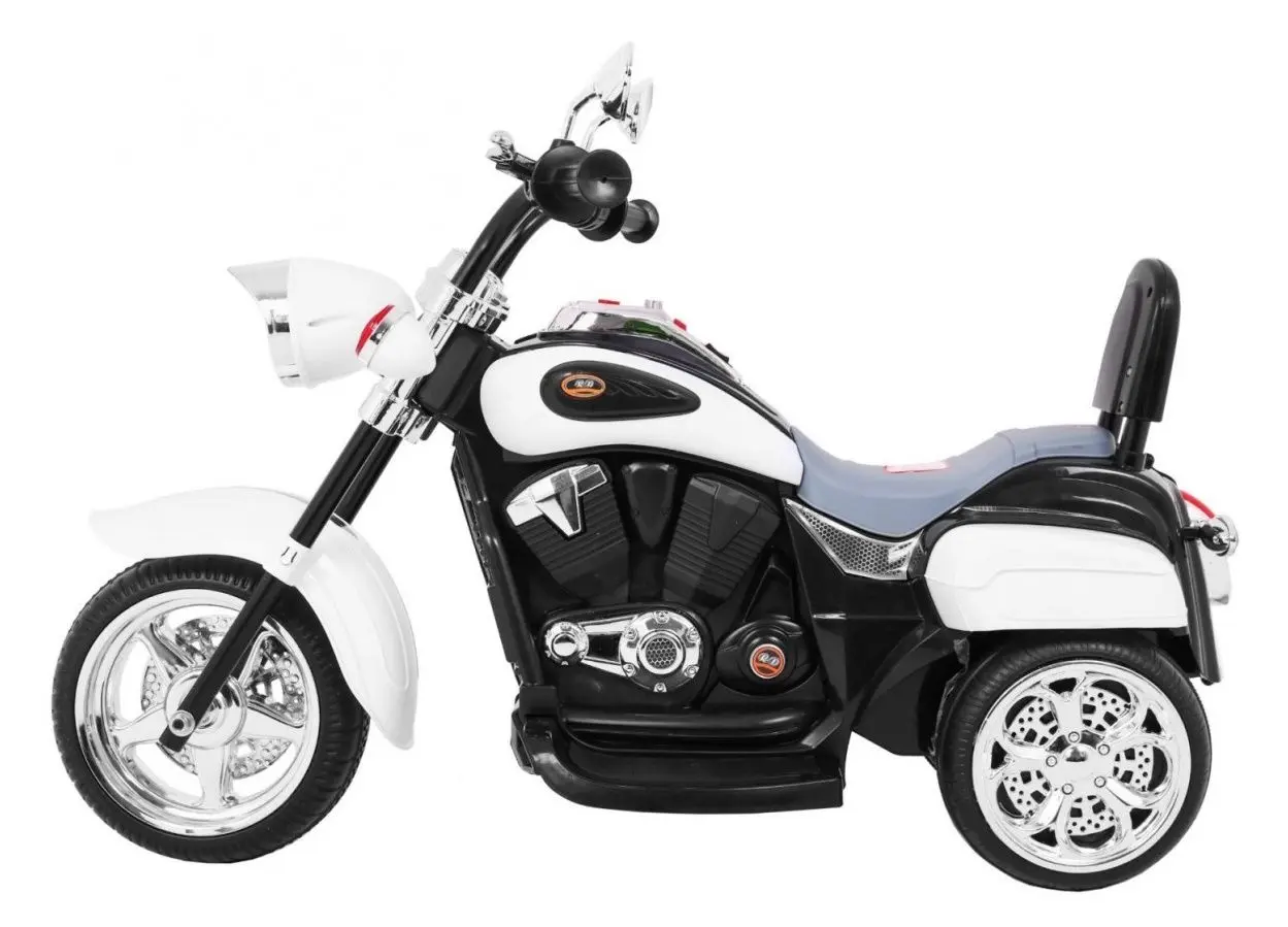 Motocicleta electrica Ramiz Chopper NightBike (White)