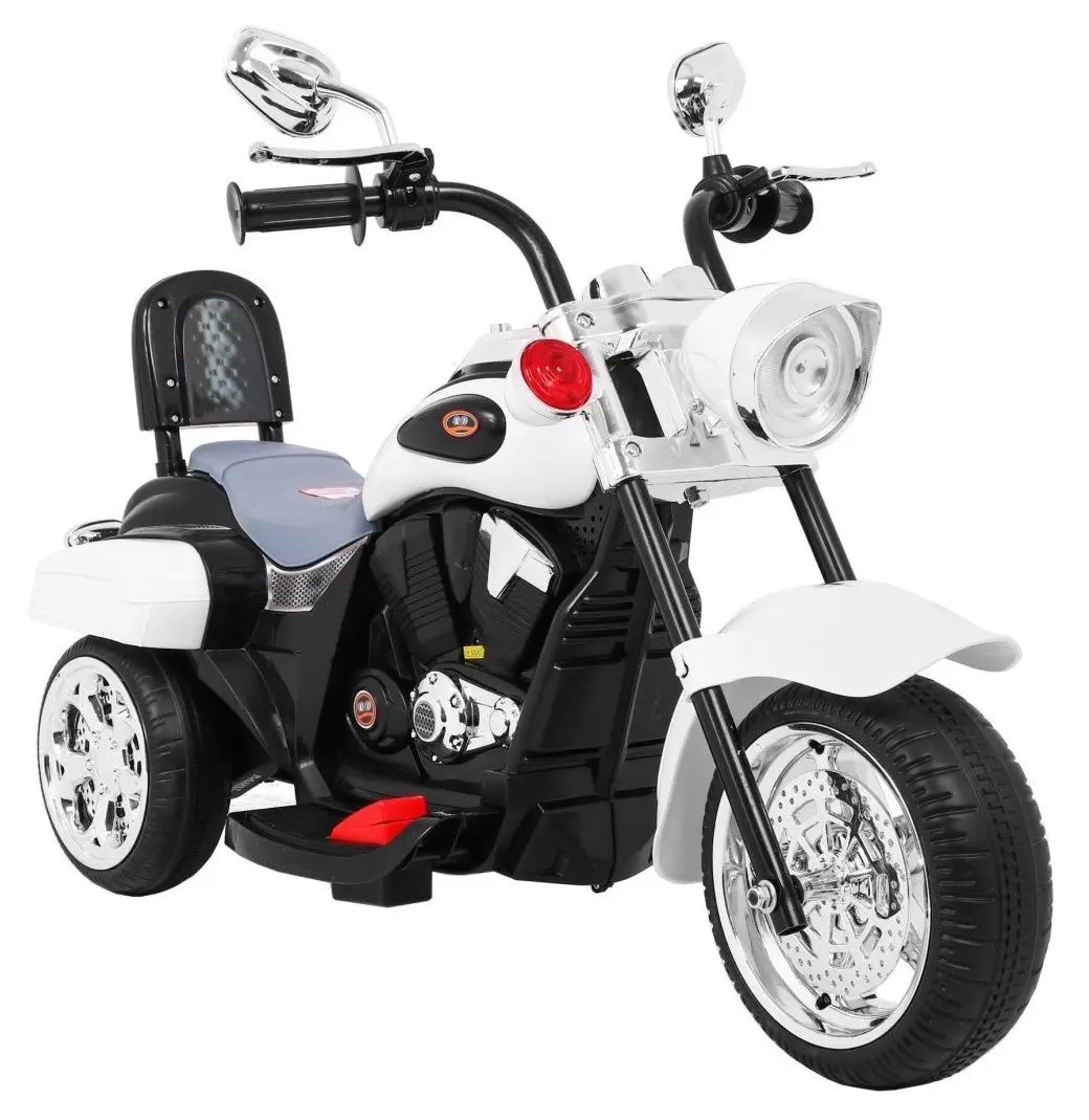 Motocicleta electrica Ramiz Chopper NightBike (White)