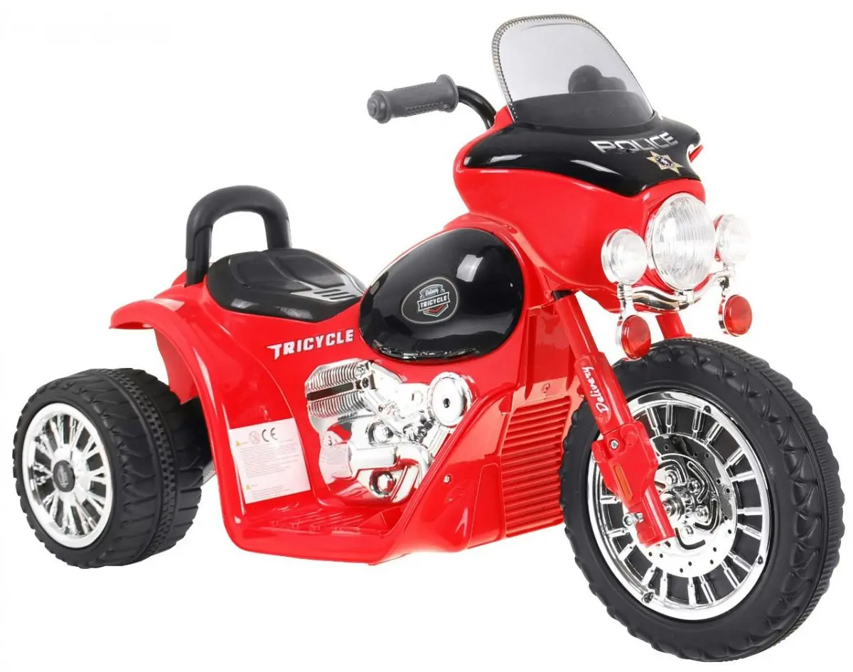 Motocicleta electrica Ramiz Chopper (Red)