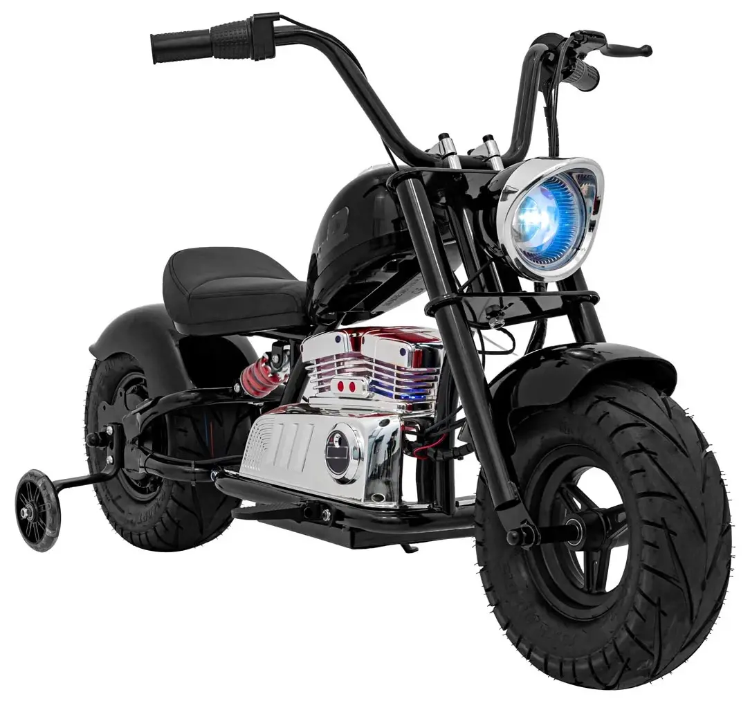 Электромотоцикл Ramiz Chopper Warrior (Black) - 2