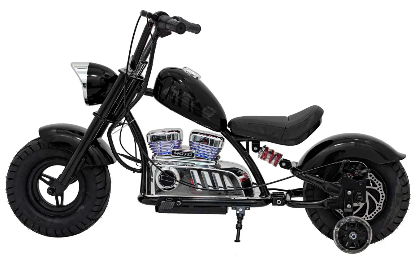 Электромотоцикл Ramiz Chopper Warrior (Black) - 3